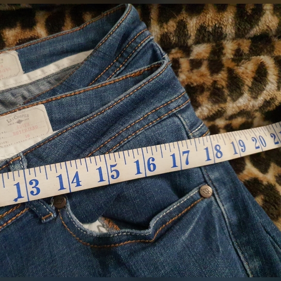 Lee cooper jeans x 2 pairs (bundle) Edith boyfriend style - Picture 11 of 11